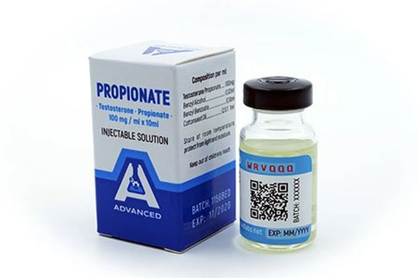 Propionato de Testostosterona 100mg/10ml - Advanced Labs