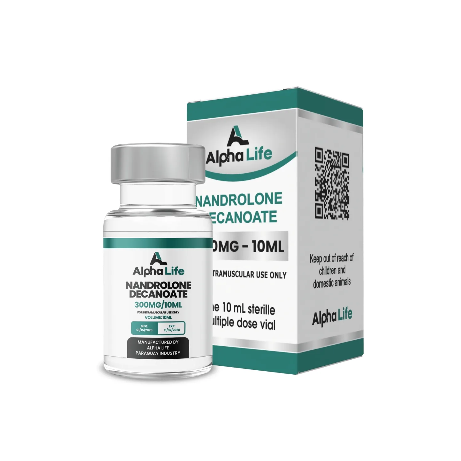 Decanoato de Nandrolona (300mg/10ml) - Alpha Life