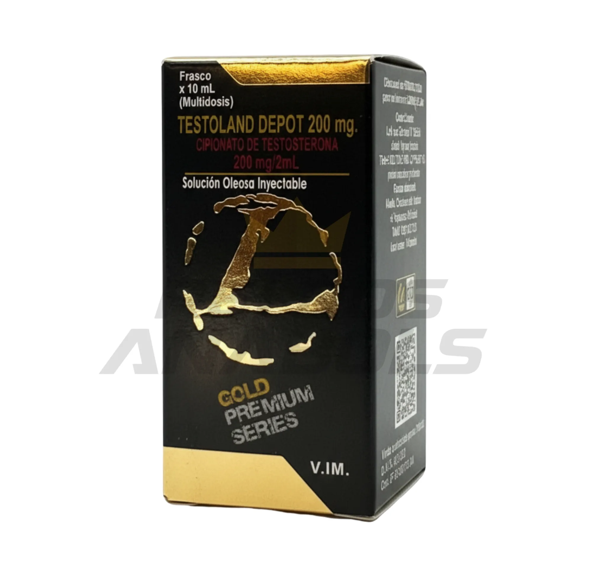 Cipionato de Testosterona 200mg/10ml - Landerlan Gold