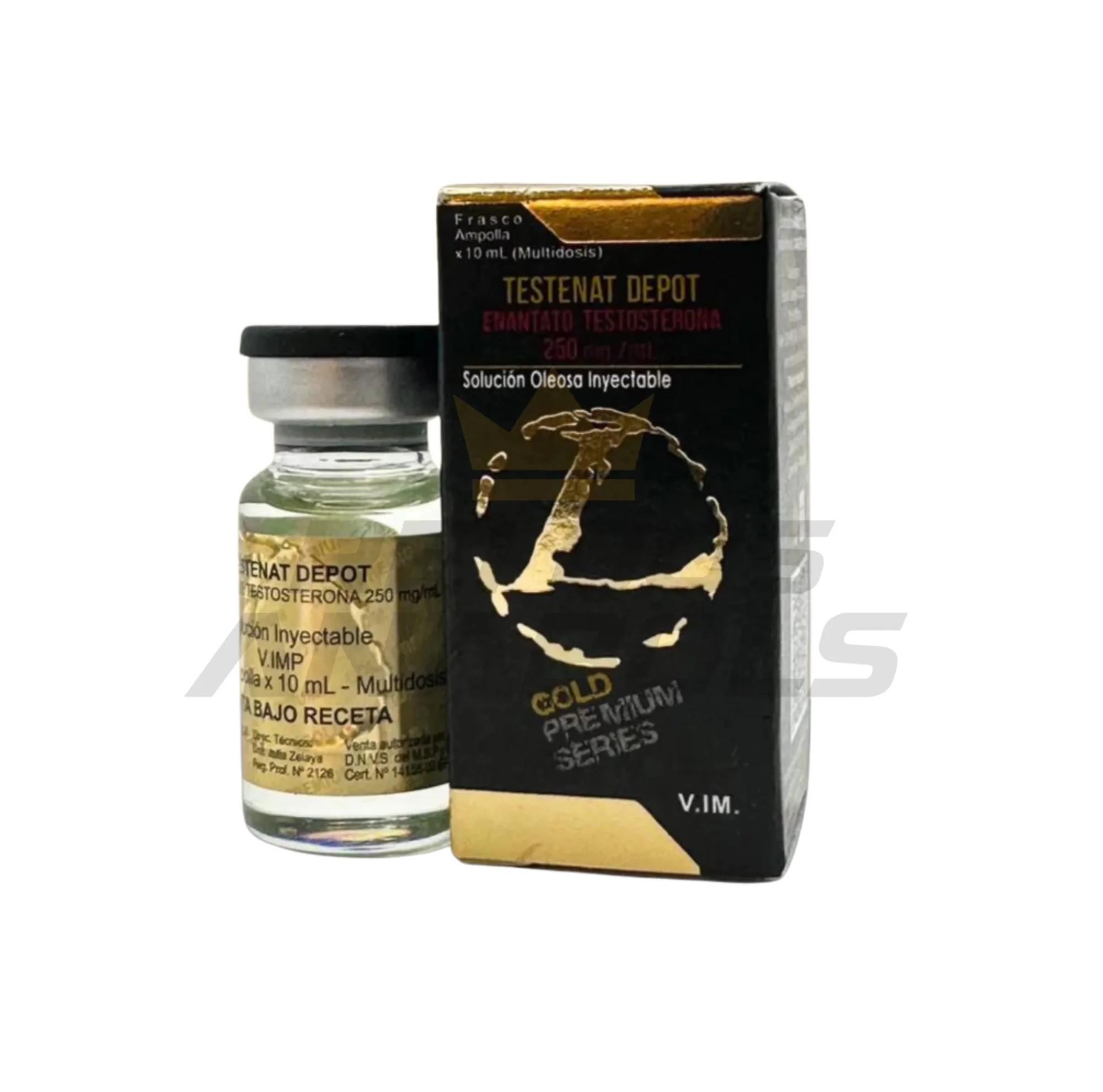 Enantato de Testosterona 300mg/10ml - Landerlan Gold