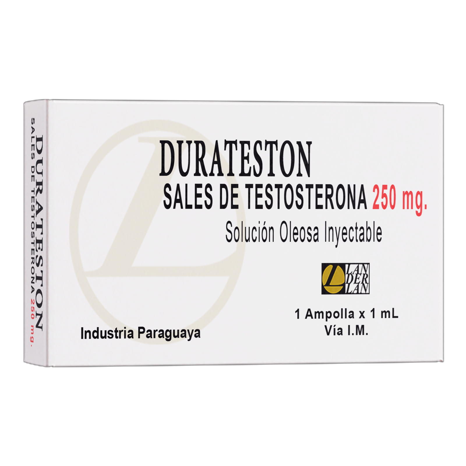Duratestoland 1mL (4 sais de testosterona 250mg) - Landerlan